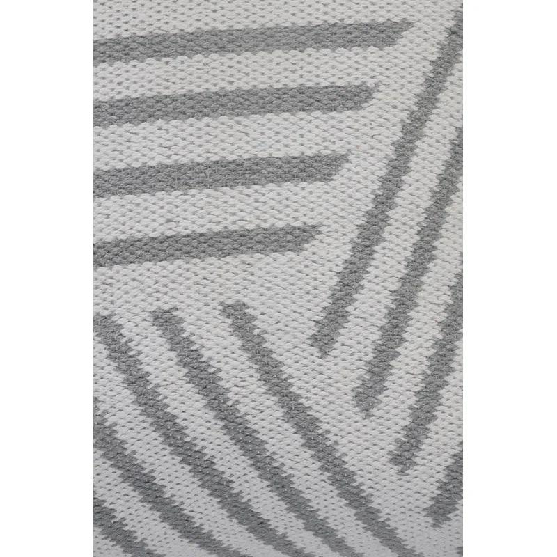 Evette Rios Throw Pillow Geometric Cotton Throw Pillow