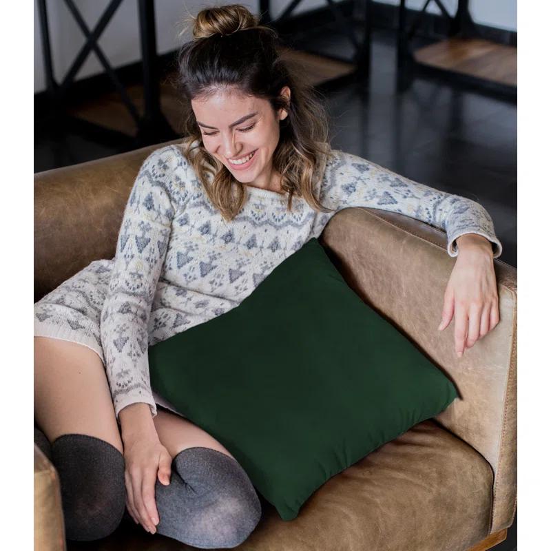 A1 Home Collections LLC Bedding Polyester Lumbar Indoor/Outdoor Pillow Cover (Set of 2)