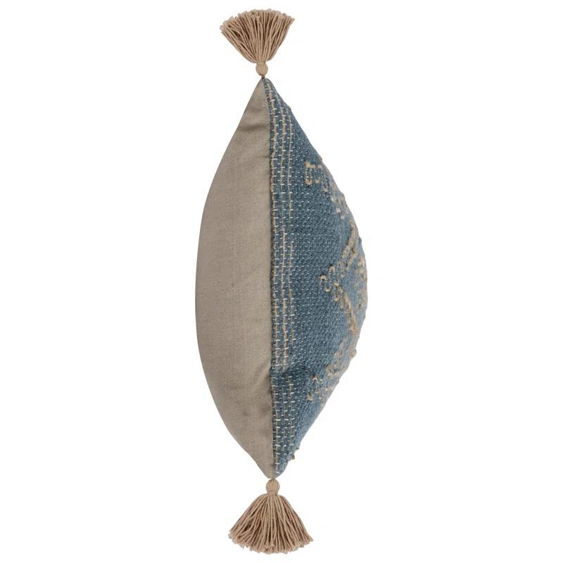 Izan Pillow - Blue / 16" x 36"