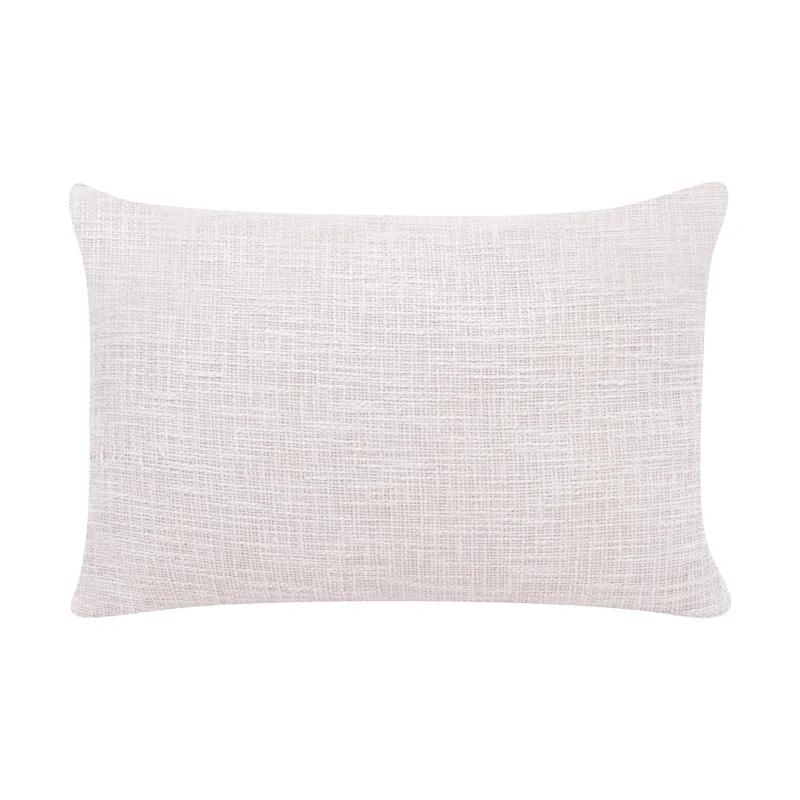 Geometric Handmade Cotton Wool Blend Decorative Throw Pillow