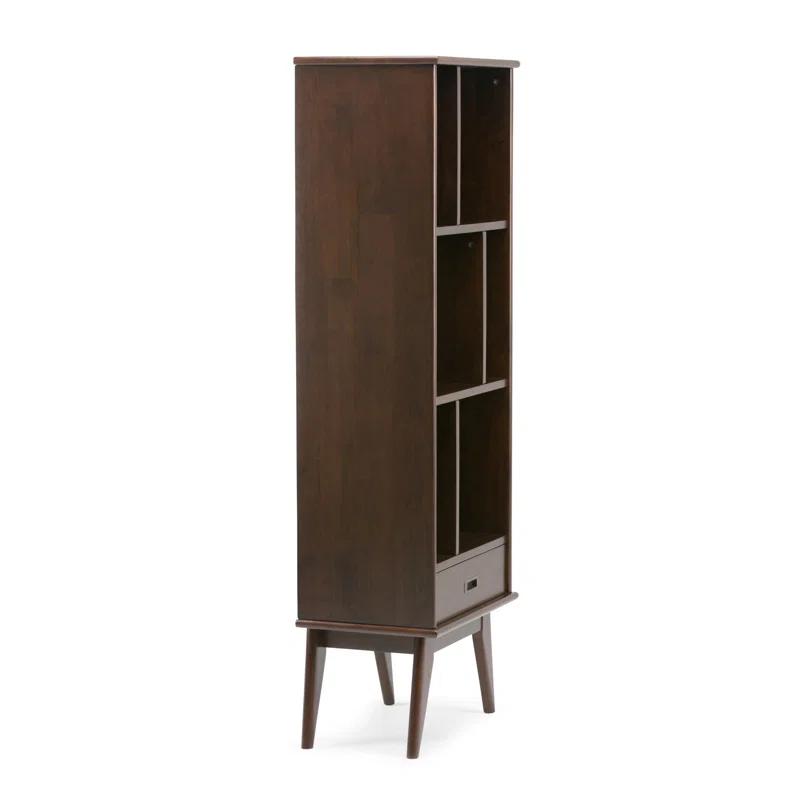 Simpli Home Draper Storage Bookcase