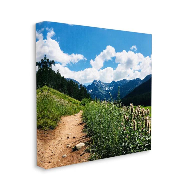 Stupell Industries " Mountain Field Nature Path " by Anna Coppel