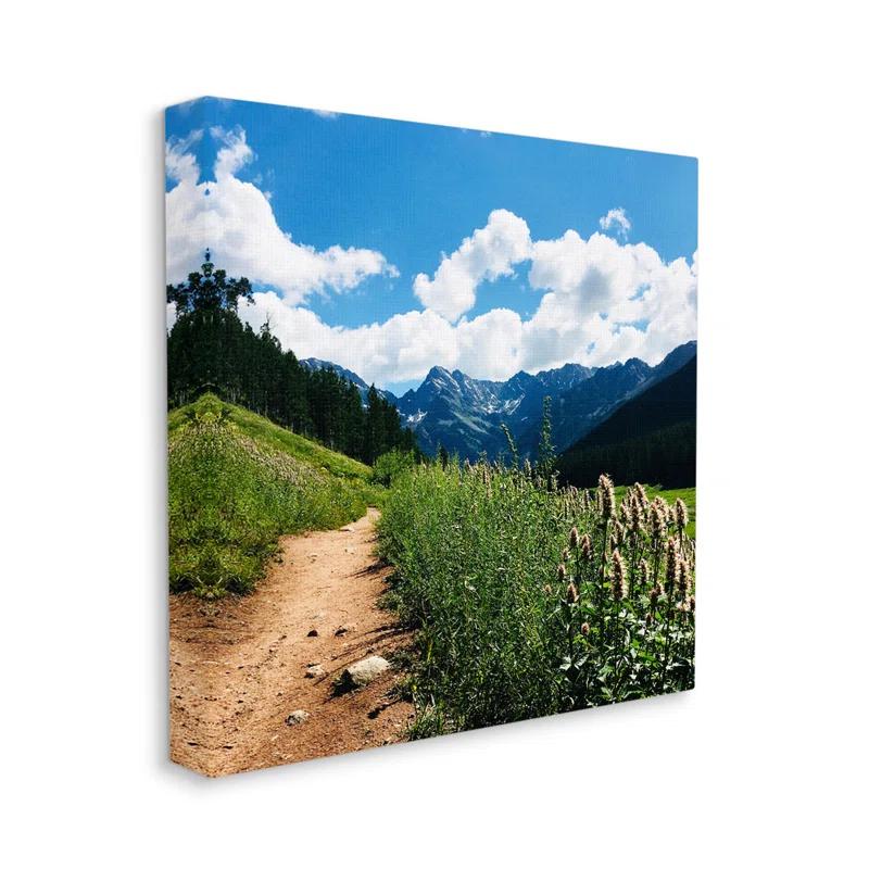 Stupell Industries " Mountain Field Nature Path " by Anna Coppel
