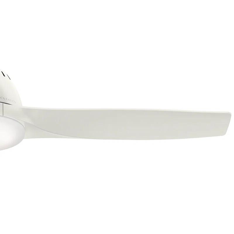 Casablanca Fan 52" Wisp 3 - Blade LED Standard Ceiling Fan with Remote Control and Light Kit Included