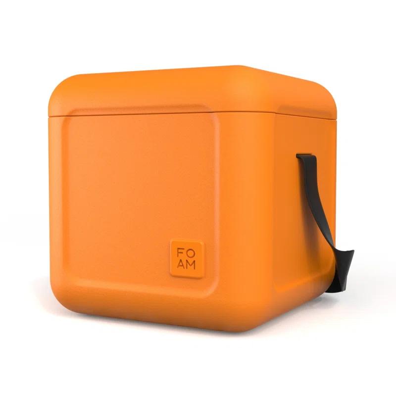 FOAM FOAM Portable 22 Quart EVA Lightweight Beach Rigid Hybrid Soft Side Cooler that Holds 30 Cans & Ice