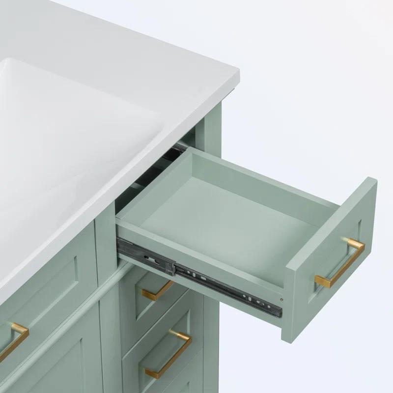 red chair Bathroom Storage 36'' Bathroom Vanity with Top