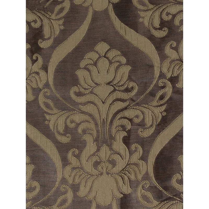 Venice Collections Polyester Room Darkening Curtain Single Panel