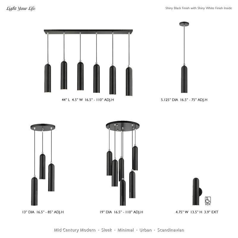 Hanne Single Light Metal Dimmable Pendant