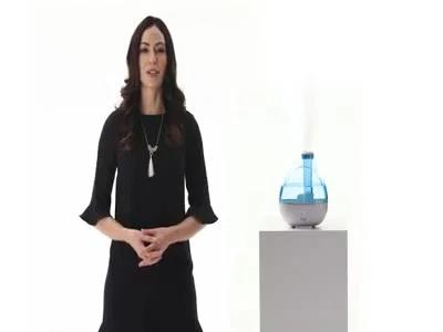 Pure Enrichment Pure Enrichment 0.4 Gallons Cool Mist Ultrasonic Tabletop Humidifier for 250 Cubic Feet