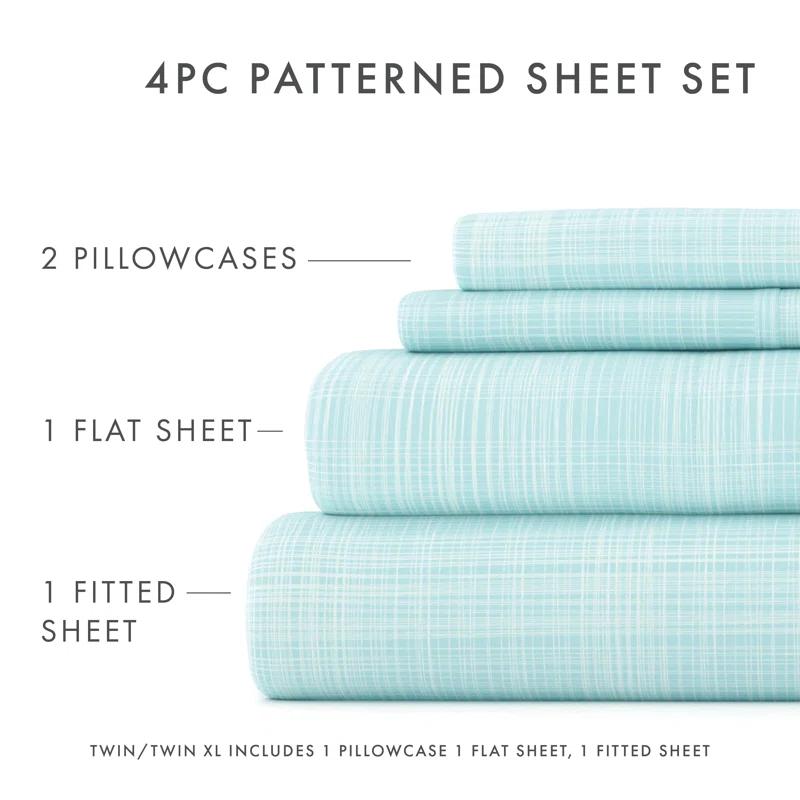 Becky Cameron Becky Cameron™ Thatch Pattern Bed Sheet Set
