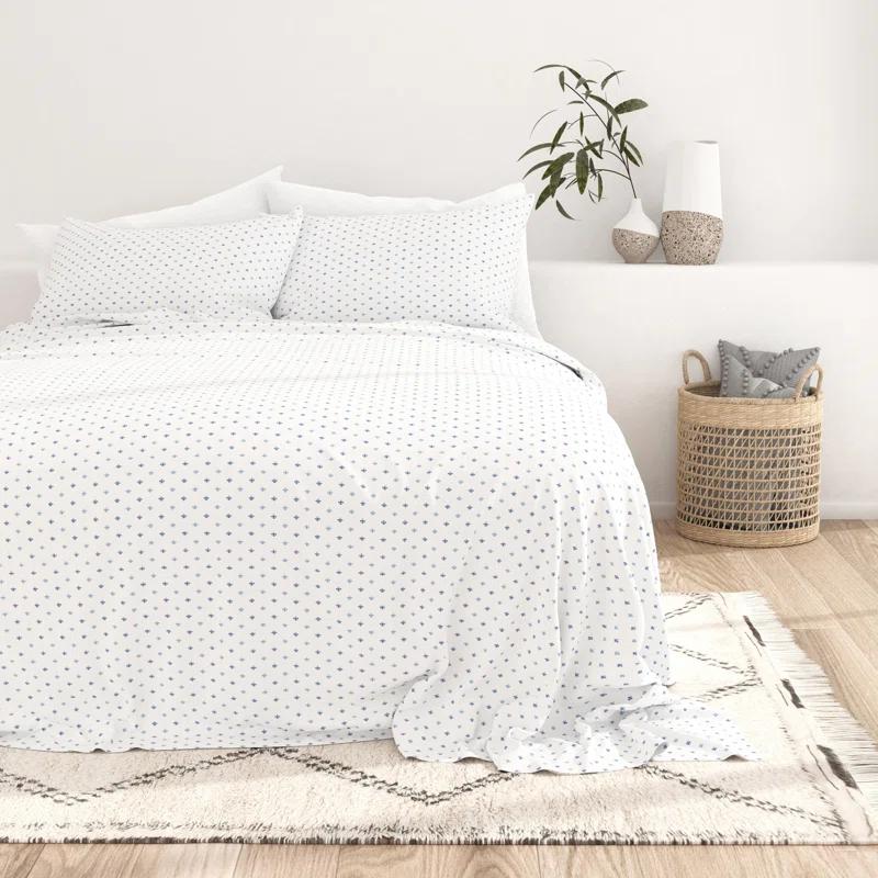 Becky Cameron Home Fleur De Lis Pattern Sheet Set