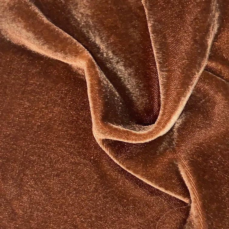 HiEnd Accents Stella Faux Silk Velvet Ruffled Romantic Western 18 inch Round Decorative Pillow