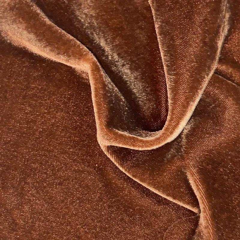 HiEnd Accents Stella Faux Silk Velvet Ruffled Romantic Western 18 inch Round Decorative Pillow