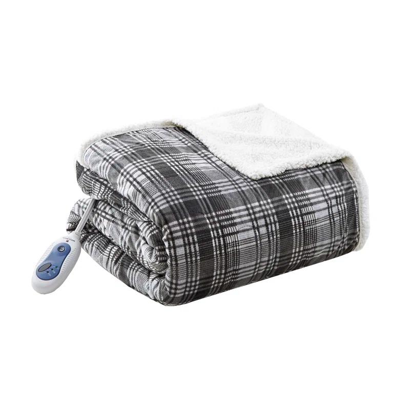 Woolrich Woolrich Tasha Oversized Mink to Berber Heated Throw