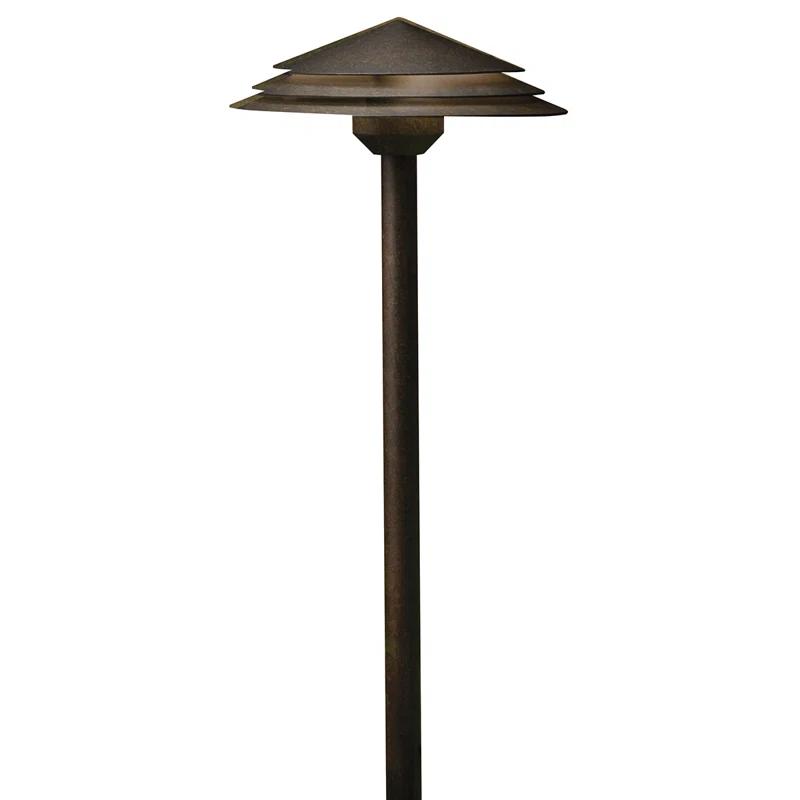 Arlmont & Co. Chimene Low Voltage Integrated LED Metal Pathway Light