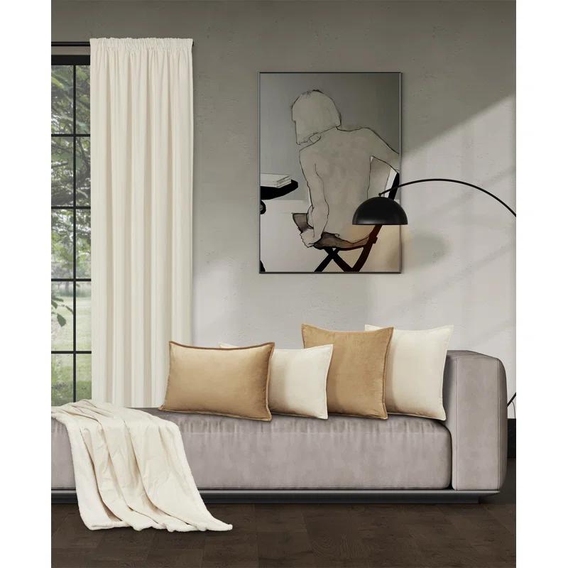 Toulhouse 20" Square Decorative Throw Pillow Cover