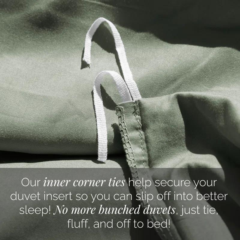 SouthShore Fine Linens Southshore Fine Linens Microfiber Duvet Cover Set with shams