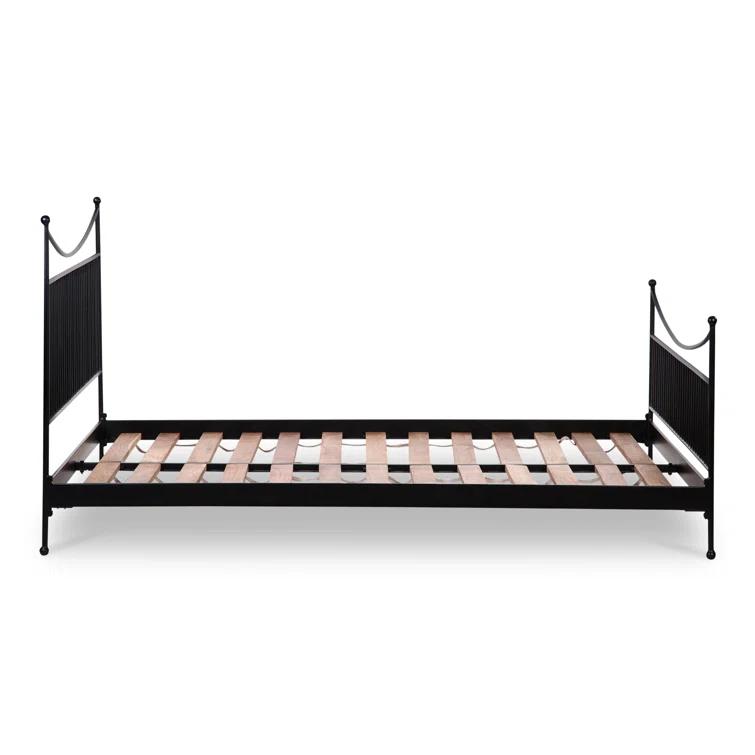 Sylvie Platform Bed - Black / King