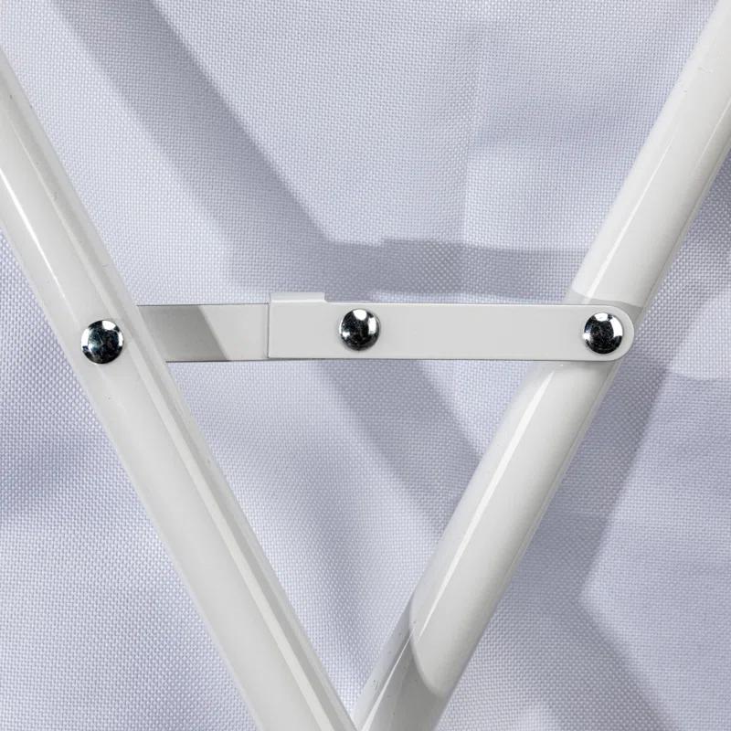 Household Essentials Rolling Laundry Hamper with Handles