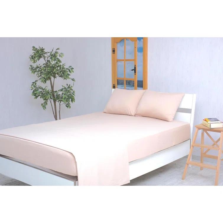 Venice Home 400 Thread Count Cotton Fitted Sheet 18" - 24" Inch Extra Deep Pocket