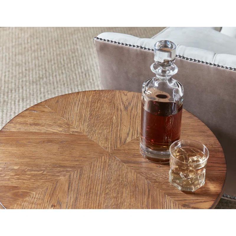 Nova Oak Round Solid Wood Base Dining Table