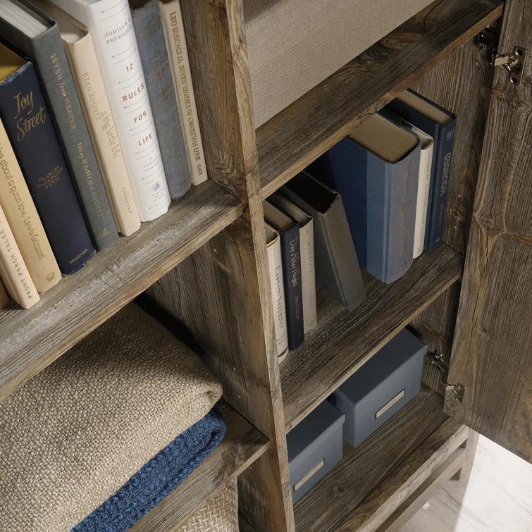 Gracie Oaks Karn 35.197'' Wide 6 - Shelf Storage Cabinet