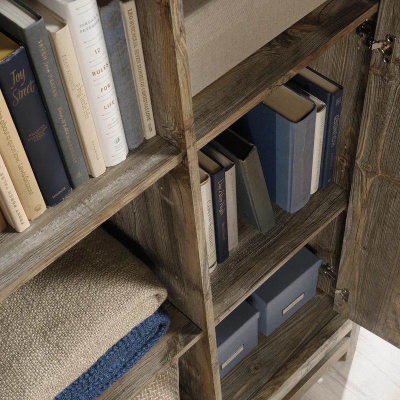 Gracie Oaks Karn 35.197'' Wide 6 - Shelf Storage Cabinet