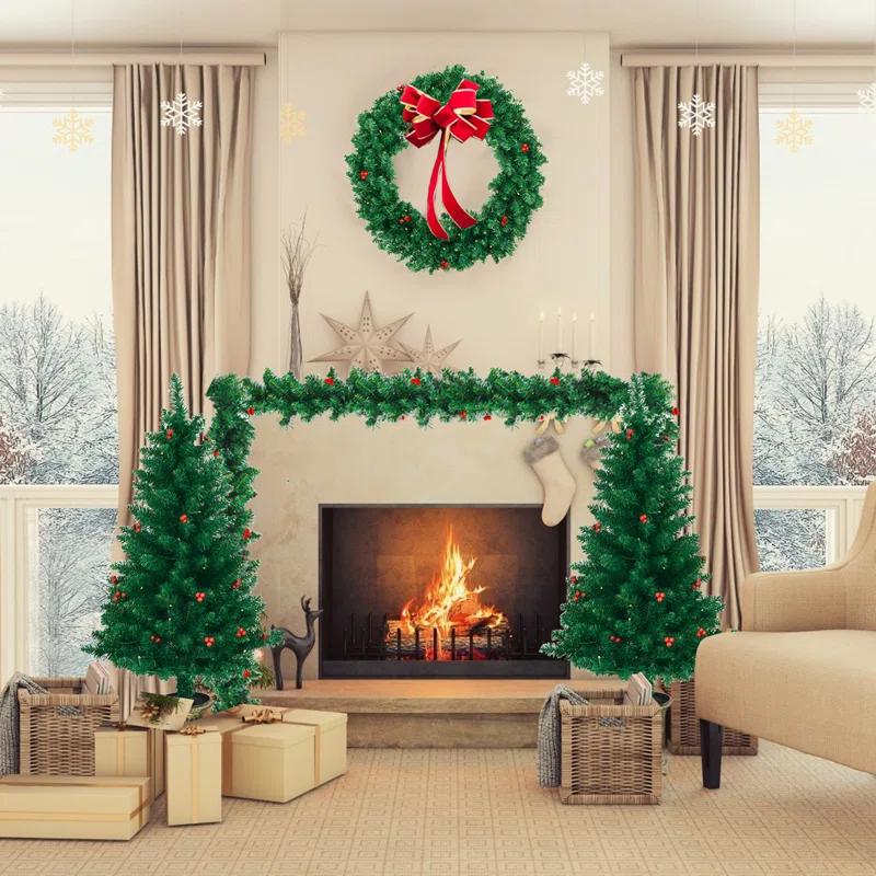 The Holiday Aisle® 4' Lighted Christmas Tree