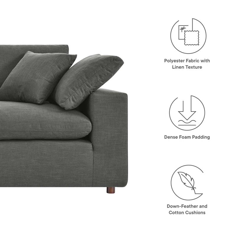 Modway Modway Commix Down Filled Overstuffed Loveseat