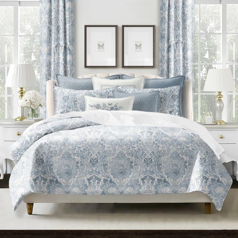 6ix Tailors Fine Linens Savannah Cotton Coverlet Set 8 Piece