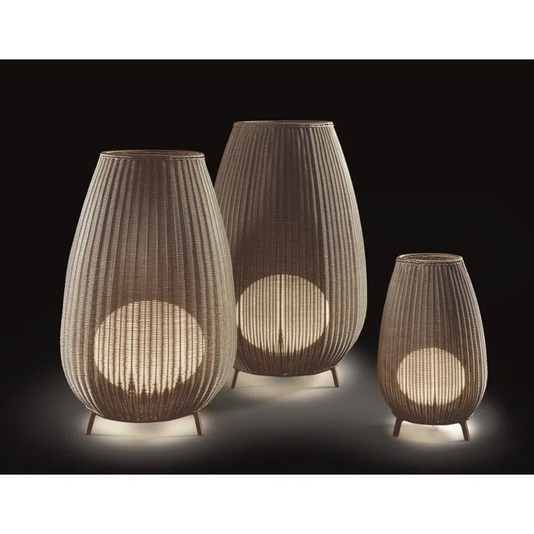 Bover Amphora 48.43'' Brown Tripod Floor Lamp