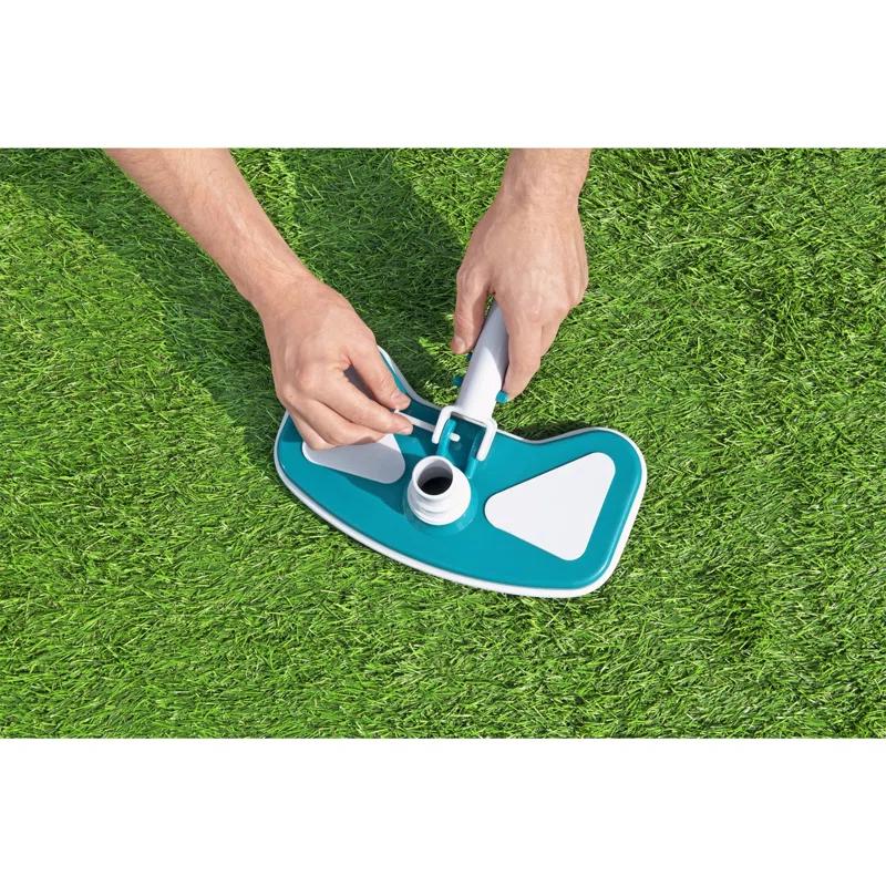 Bestway Bestway Flowclear AquaClean 110 Inch Pool Vacuum for 20 Feet Above Ground Pools