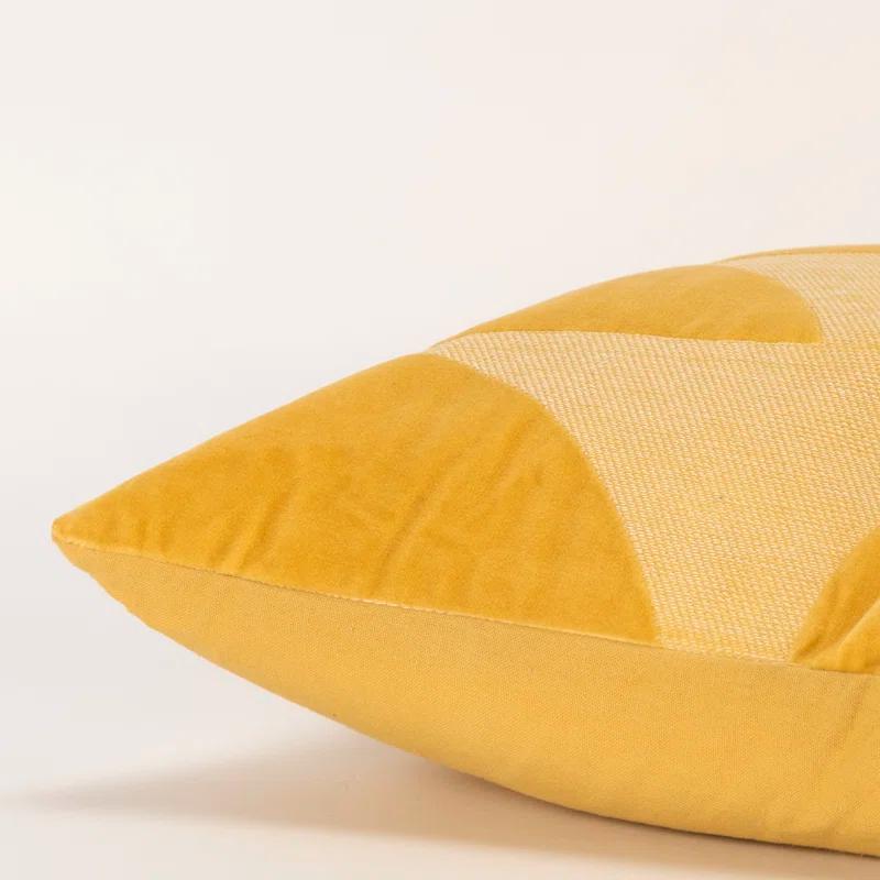 Joshelin Embroidered Cotton Throw Pillow