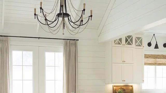 Percy 8 Light Metal Dimmable Empire Chandelier