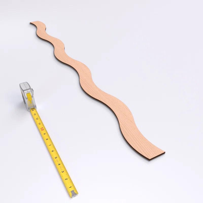 Ekena Millwork Brazos Adjustable Wood Decorative Slat Wall Panel Kit