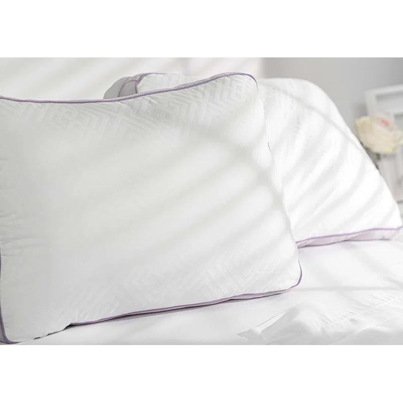 Bedgear Bedgear High-Low Performance Pillow - High Size - Soft Support Pillow for Neutral/Warm Sleepers