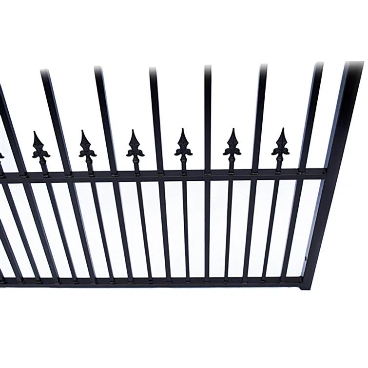 ALEKO Steel Dual Swing Driveway Gate - PRAGUE Style