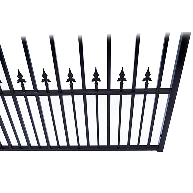 ALEKO Steel Dual Swing Driveway Gate - PRAGUE Style