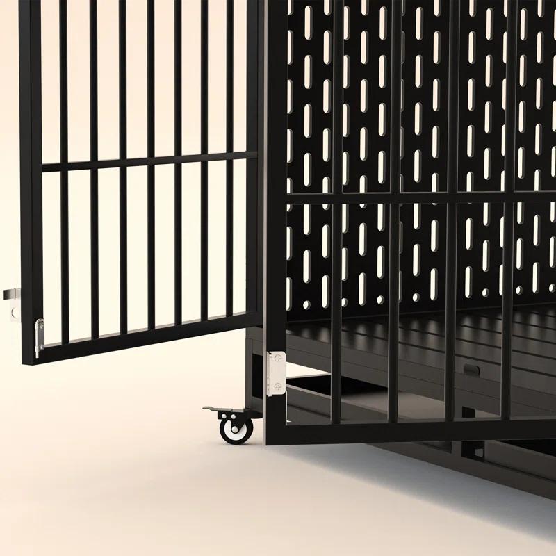 Archie & Oscar™ Heavy Duty Dog Crate Dog Cage With Wide Tabletop Strong Wooden Furniture Style