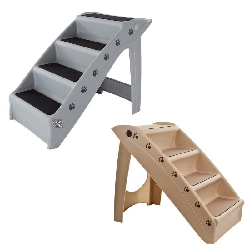 Petmaker Petmaker Pet Stairs PETMAKER 4-Step Foldable Dog Stairs