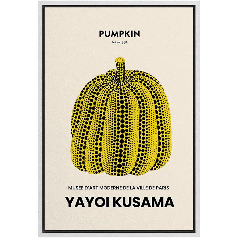 SIGNLEADER " Japanese Pumpkin " by Yayoi Kusama