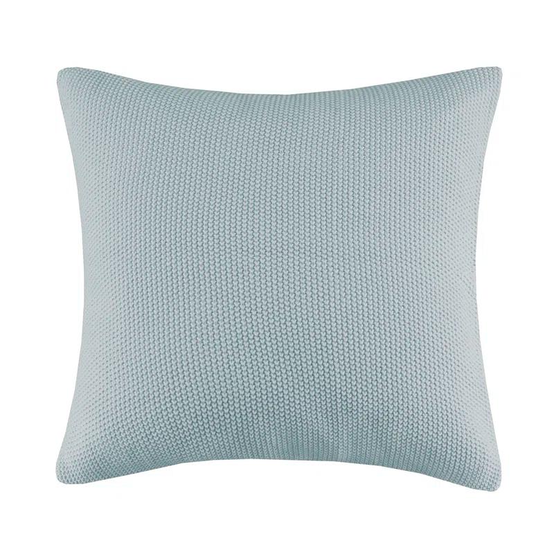 INK+IVY Tino Knit Square Euro Pillow Sham