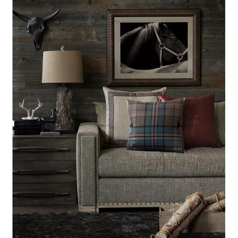 Eastern Accents Reign Embroidered Throw Pillow