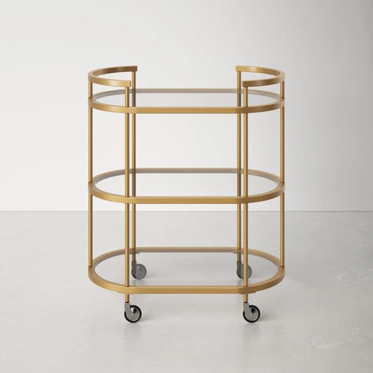 Rosario Metal Bar Cart