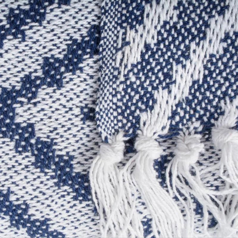 Design Imports Hand Woven Throw Blanket