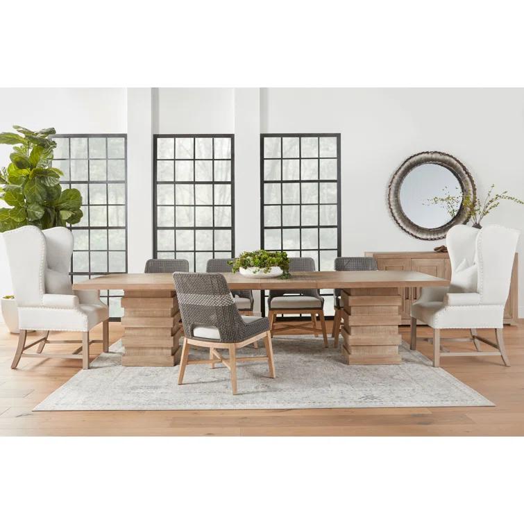 Kinnda Indoor / Outdoor Dining Chair (Set of 2) - Dark Gray