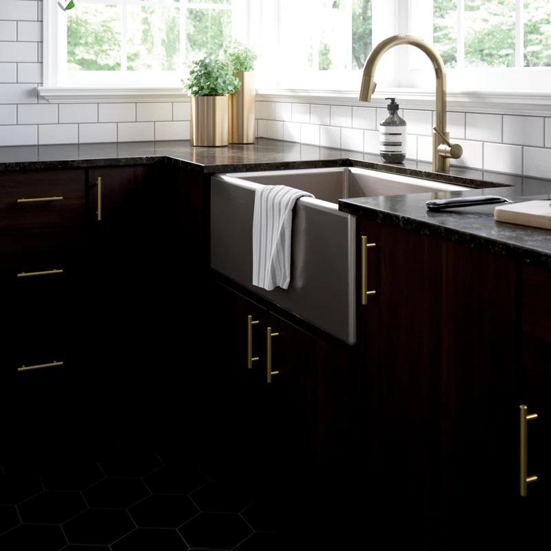 Franklin Brass Simple Round Bar Cabinet Drawer Pull (Set of 30)