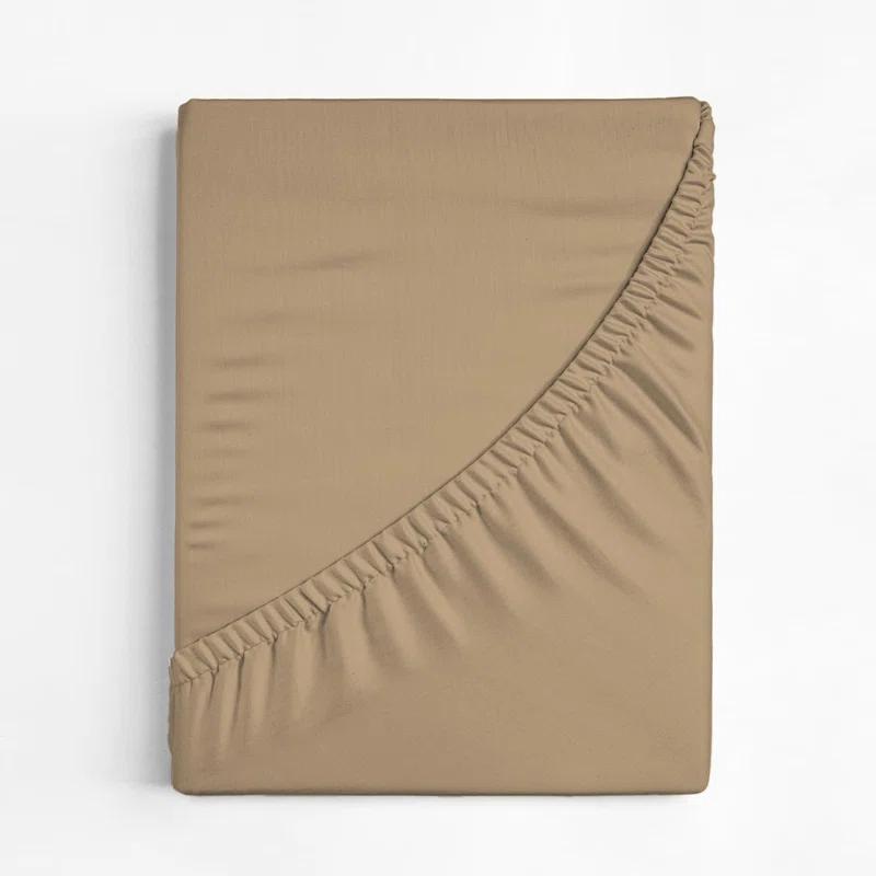 CGK Linens 400 Thread Count Cotton Fitted Sheet 18" - 24" Inch Extra Deep Pocket