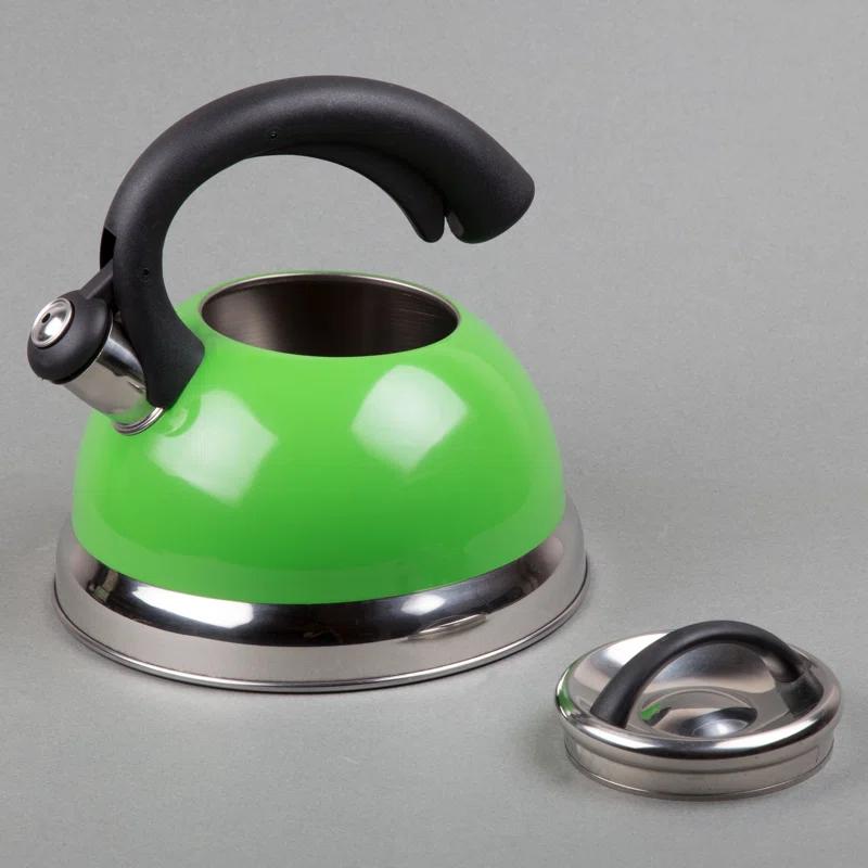 Creative Home Creative Home 2.6 Quarts Stainless Steel Whistling Stovetop Tea Kettle