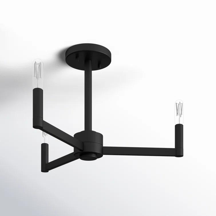 Patoma 3 Light Semi Flush Mount